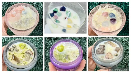 Gemstone Candles