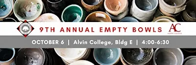 9th Annual Empty Bowls Fundraiser