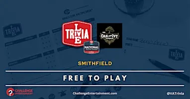 Weekly Live Trivia Nights at The Oak and Ivy Taphouse - Smithfield