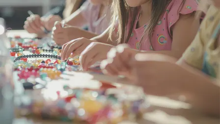 Crystal Jewellery Making (Ages 6-12)