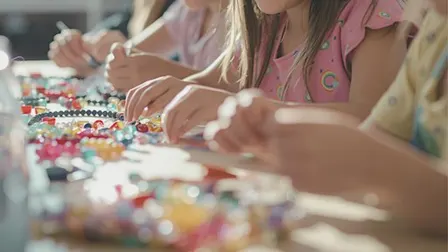 Crystal Jewellery Making (Ages 6-12)