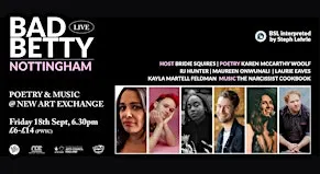 Bad Betty Live, 18th September