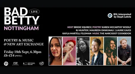 Bad Betty Live, 18th September