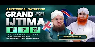 Dawat-e-Islami UK Grand Ijtima  2026