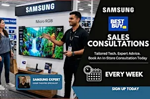 Winnipeg - Samsung Home Theatre Appointment Based Sales Consultations