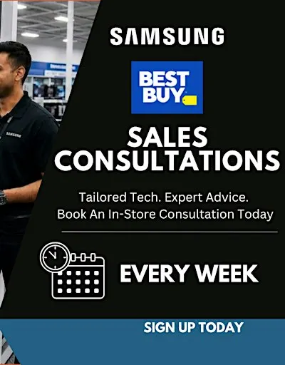Kelowna - Samsung Home Theatre Appointment Based Sales Consultations