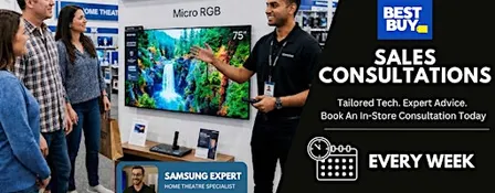 London North - Samsung Home Theatre Appointment Based Sales Consultations
