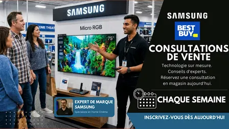 Consultations Cinéma Maison Samsung - Québec (La Capitale)