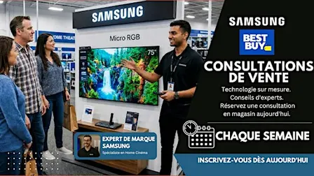 Consultations Cinéma Maison Samsung - Québec (La Capitale)