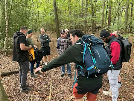 Boots, Bonfires, Burgers & Brews in the woods