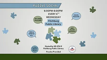 Puzzle Social - Fitchburg - Hosted by WI-JPA September
