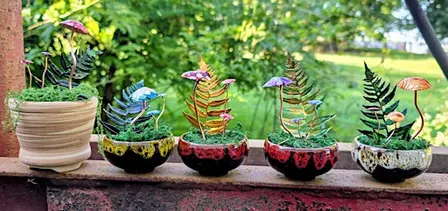 Copper class - Mushroom garden at The Vineyard at Hershey