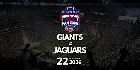 Giants vs. Jaguars Fan Zone at MetLife: Food, Drinks & Game Day Vibes!