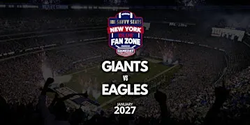 Giants vs. Eagles Fan Zone at MetLife: Food, Drinks & Game Day Vibes!