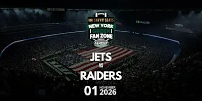 Jets vs Raiders Fan Zone at MetLife: Food, Drinks & Game Day Vibes!
