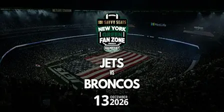 Jets vs Broncos Fan Zone at MetLife: Food, Drinks & Game Day Vibes!