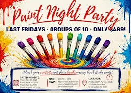 Painting With Purpose: LAST FRIDAYS
