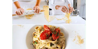 Tagliatelle al Pesto di Melanzane With Chef Alessia - Pasta Making Cooking Class in Philadelphia | Classpop!™