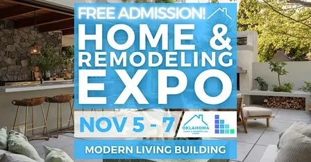 FREE Oklahoma Home & Remodeling Expo, November 2027