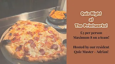 Monthly Quiz Night with Adrian