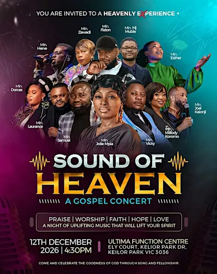 SOUND OF HEAVEN LIVE CONCERT MELBURNE