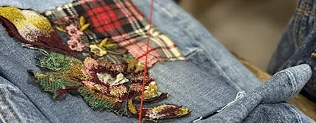 Transforma tus viejos jeans en una prenda exclusiva