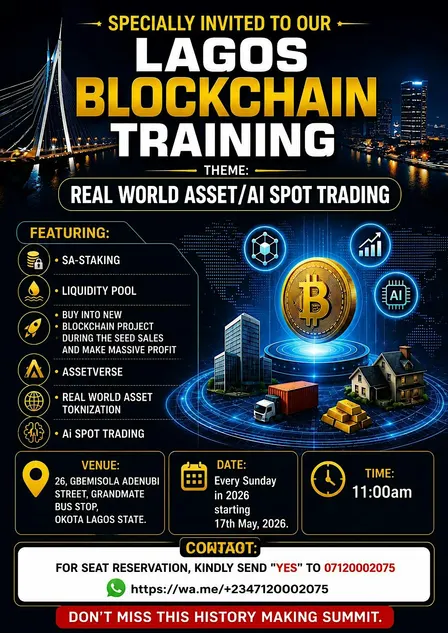 LAGOS BLOCKCHAIN SUMMIT