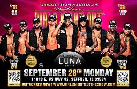 GIRLS NIGHT OUT LIVE AUSTRALIA TAKEOVER SEFFNER,FL!!!