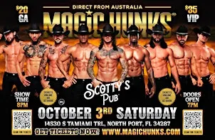 MAGIC HUNKS AUSTRALIA TAKEOVER NORTH PORT,FL!!!