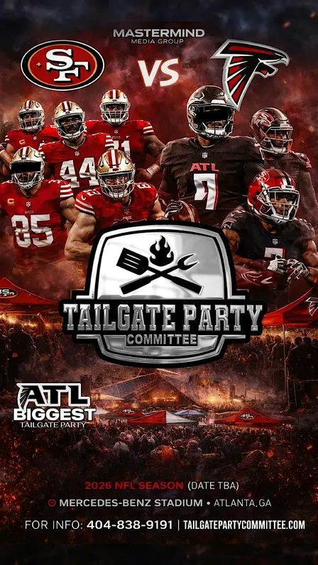 SAN FRANCISCO VS ATLANTA TAILGATE PARTY