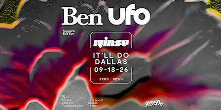 Rinse FM x Ben UFO  at It'll Do Club