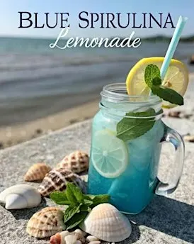 #NORA BLUE SPIRULINA LEMON TEA