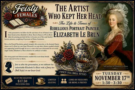 Feisty Females - The Artist Who Kept Her Head