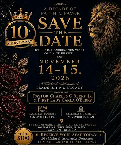 The Beauty in the Beast: 10th Pastoral Anniversary Gala