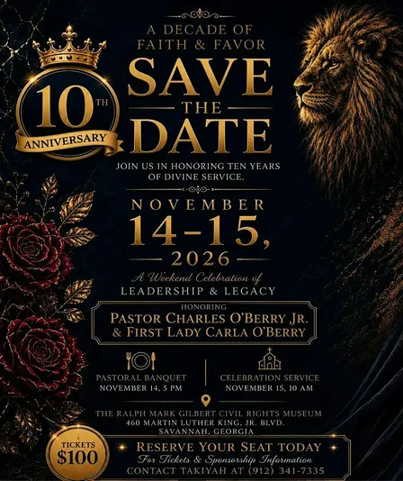 The Beauty in the Beast: 10th Pastoral Anniversary Gala