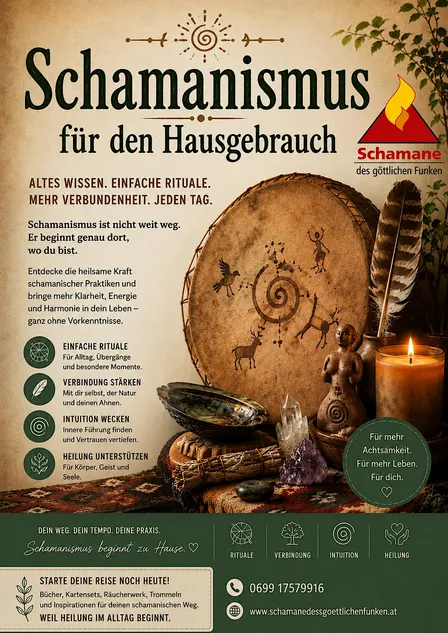 Schamanismus für den Hausgebrauch in Wien von 18.9 bis 20.9.26
