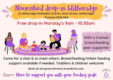 Nourished drop-in Witheridge (breastfeeding & infant feeding support)