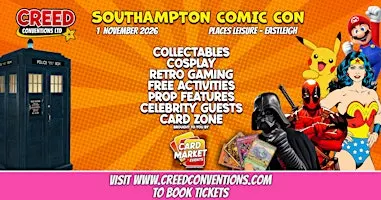 Southampton Creed Comic Con - November 2026
