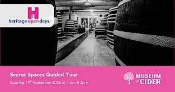 Heritage Open Days: Secret Spaces Guided Tour