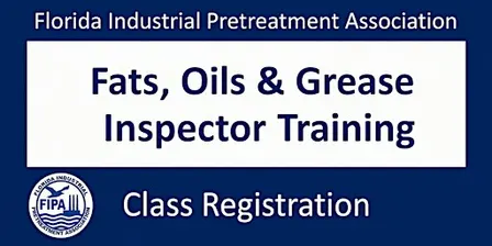 Fats, Oils & Grease Inspector Training