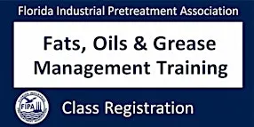 Fats, Oils & Grease Management Training