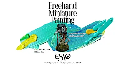 Freehand Miniature Painting Class