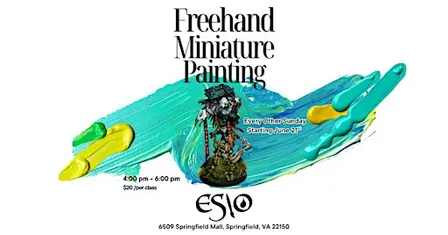 Freehand Miniature Painting Class