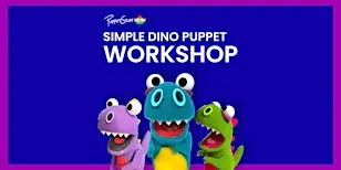 Simple Foam Dino Puppet Workshop