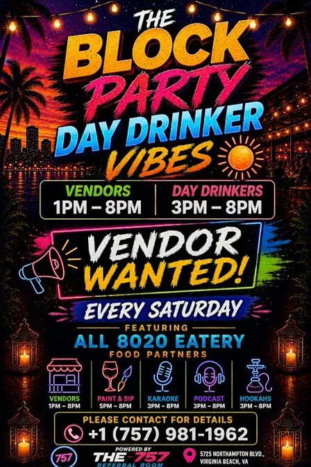 THE BLOCK PARTY: DAY DRINKER VIBES
