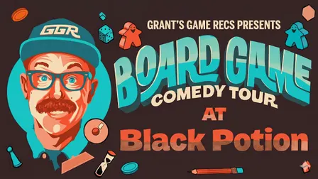 Board Game Comedy Night at Black Potion