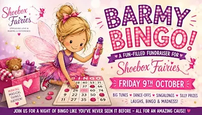 The Shoebox Fairies Barmy Bingo