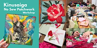 Kinusaiga Patchwork Workshop (No-Sew Fabric Art)
