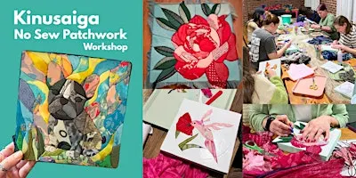 Kinusaiga Patchwork Workshop (No-Sew Fabric Art)