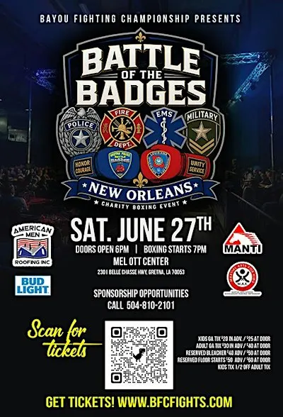 BATTLE OF THE BADGES NOV 2026 | New Orleans, LA